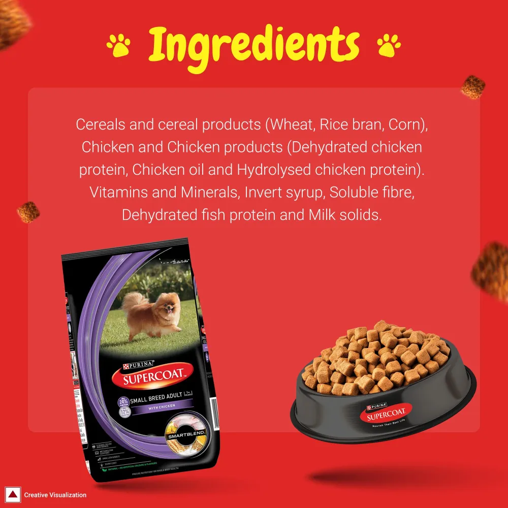 SuperCoat Chicken Adult Small Breed Dog Dry Food (Limited Shelf Life)