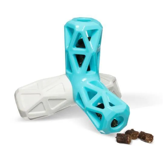 Totally Pooched Squeak N Stuff Rubber Toy Teal