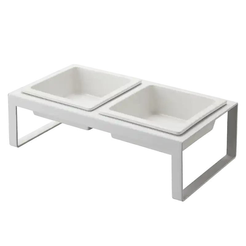 Tower Pet Bowls   Stand