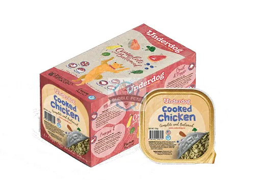 Underdog Cooked Chicken Complete & Balanced Frozen Dog Food