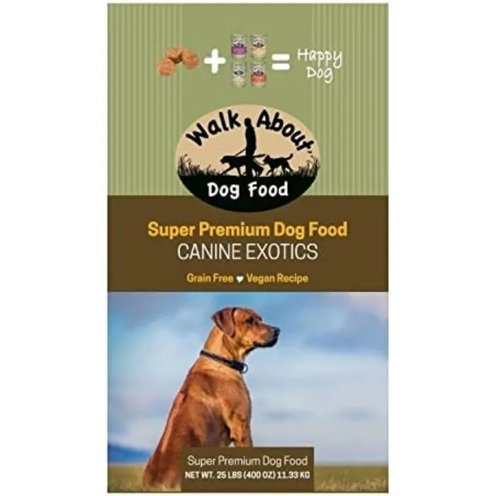 Walk About - Super Premium Vegan Dog Food | Multiple Sizes