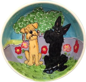 Wheaten Terrier Dog Bowl