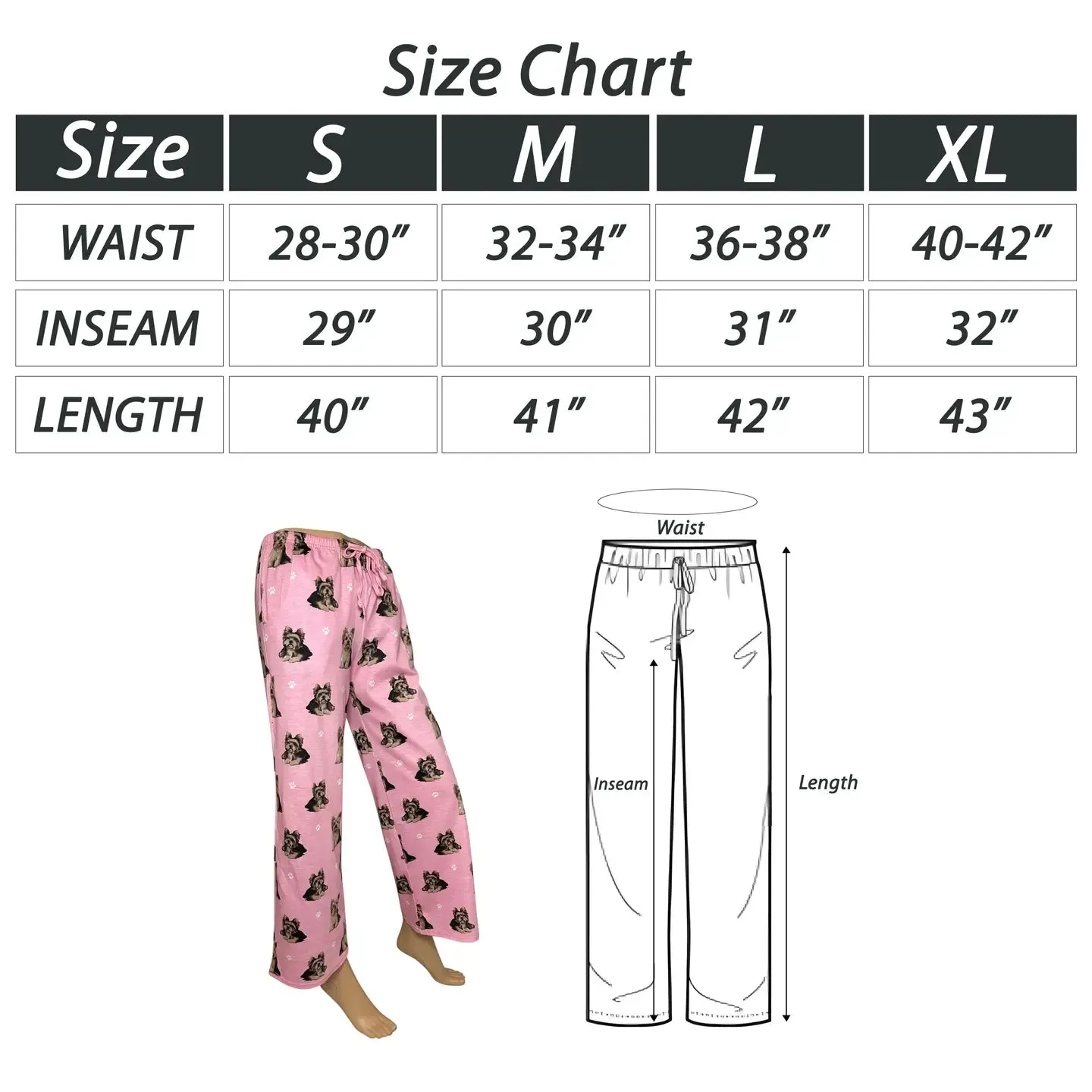 Yorkie Pajama Pants